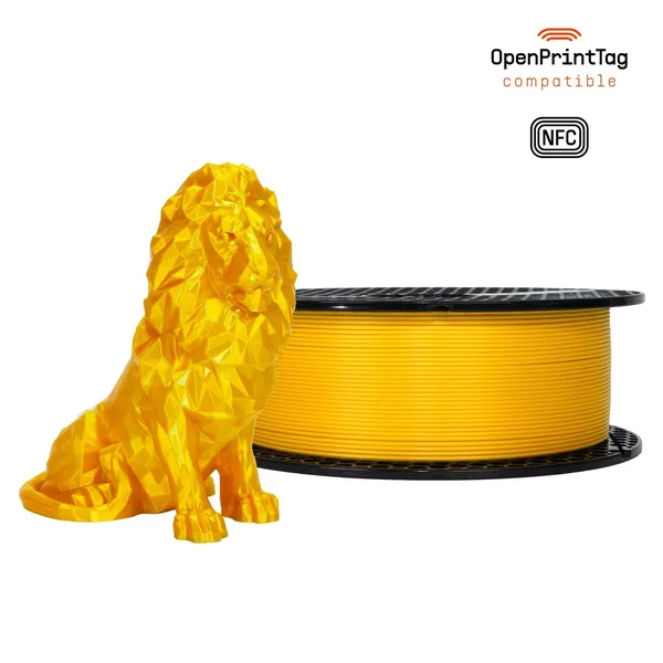 Printed Solid Prusament PLA Blend Oh My Gold 1kg (NFC)