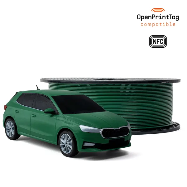 Printed Solid PLA Green