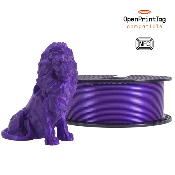 Printed Solid PLA Purple