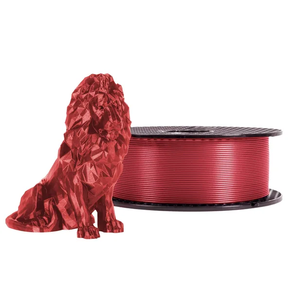 Printed Solid Prusament PLA Galaxy Red 1kg