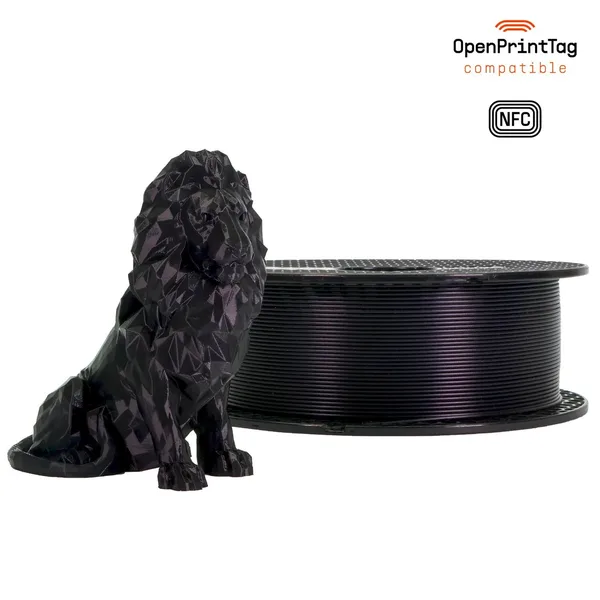 Printed Solid PLA Black