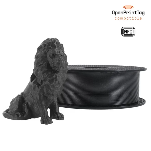 Printed Solid PLA Black