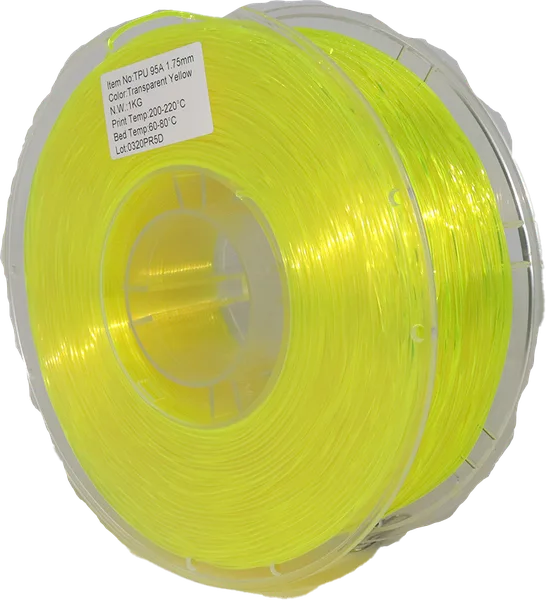 Printed Solid TPU Yellow