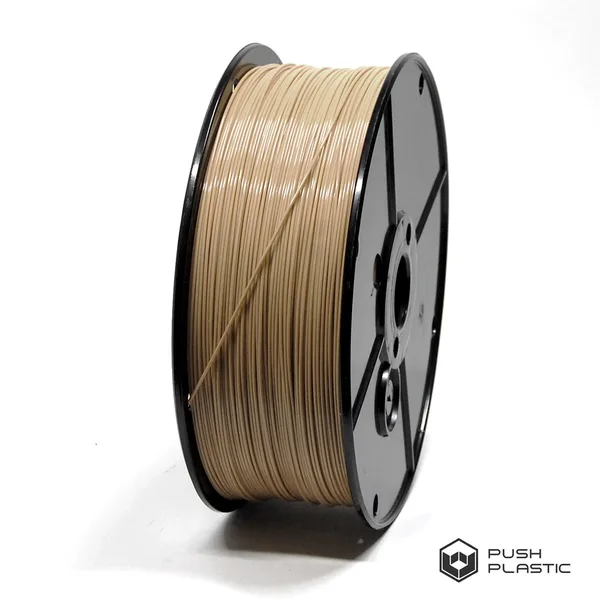 Push Plastic ABS Brown