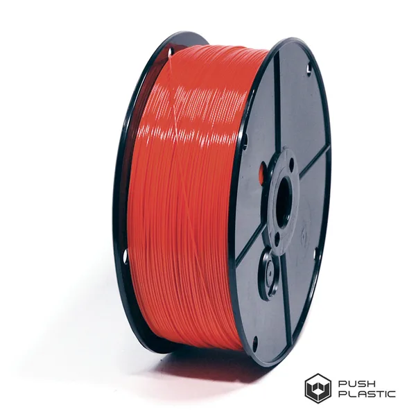 Push Plastic ABS Red