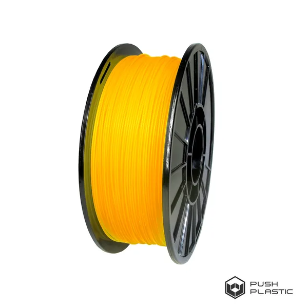 Push Plastic PCTG Yellow
