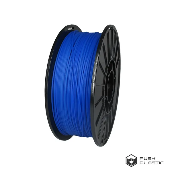 Push Plastic PCTG Blue