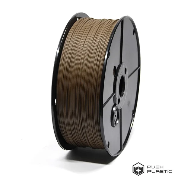 Push Plastic PLA Brown
