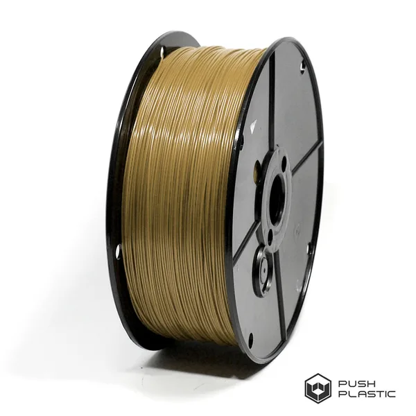 Push Plastic PLA Gold