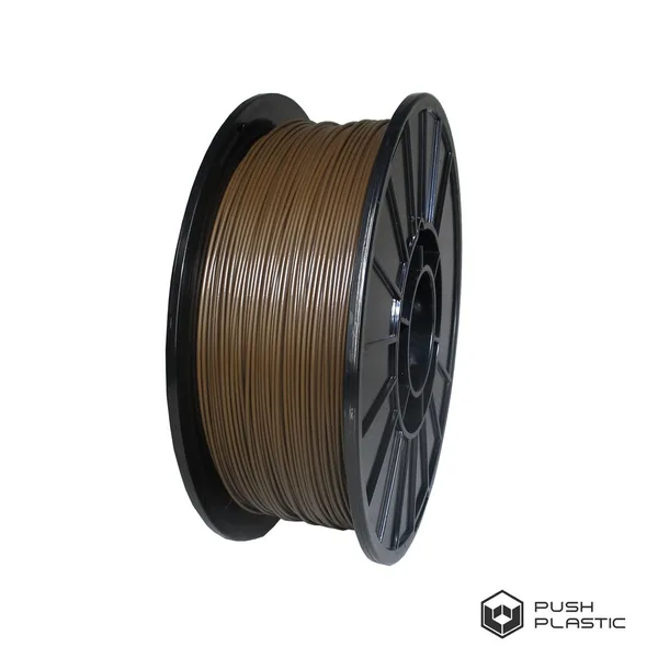 Push Plastic PLA Brown