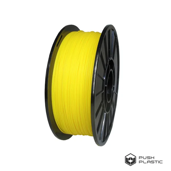 Push Plastic PLA Yellow