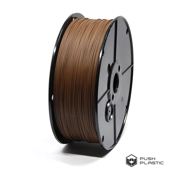 Push Plastic PLA Brown