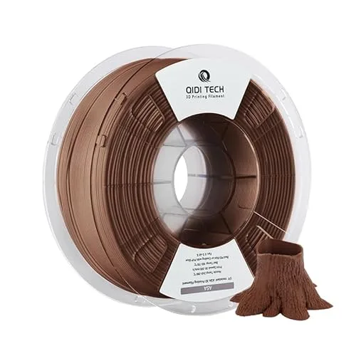 QIDI R QIDI TECHNOLOGY ASA Filament Brown,3D Printer Filament ASA 1kg Spool(2.2lbs),High UV Resistance,Low Odor,Perfect for Printing Outdoor Functional Parts，Fit Most FDM 3D Printers