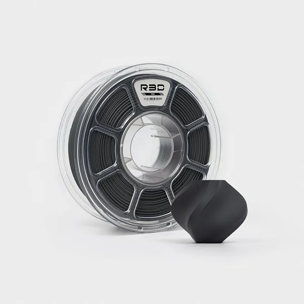 R3D R3D PLA Filament, 0-/s High Speed PLA Printing, Dimensional Accuracy +/-, 1KG (2.2lbs) Clear Plastic Spool 3D Printer Filament (Matte Ash Grey)