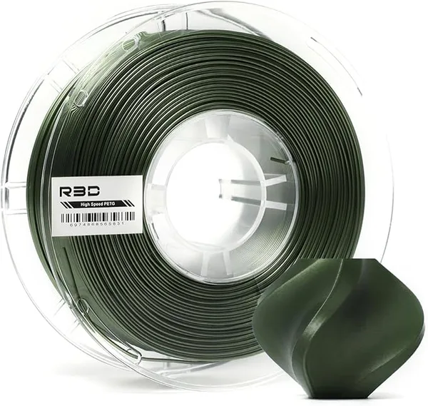 R3D R3D High Speed PETG PRO Filament 1KG, 3D Printer Filament for 30-/s High-Speed Printing, Dimensional Accuracy +/-, Plastic Spool, Compatible with AMS (Bronze)