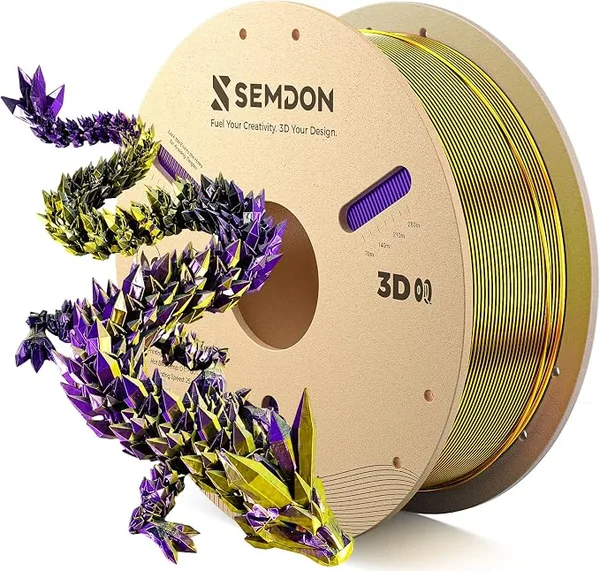 Semdon PLA Black-Purple-Gold