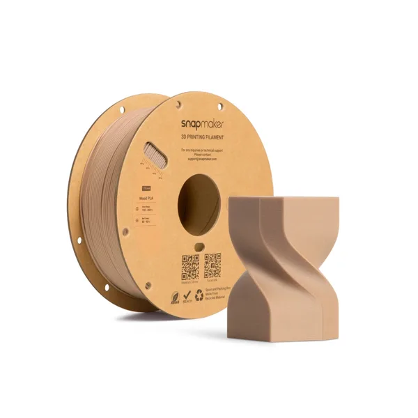 Snapmaker Wood PLA Filament (RFID) - 1kg