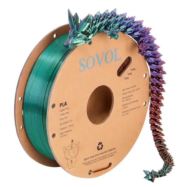 Sovol Sovol Silk PLA 3D Filament 1KG