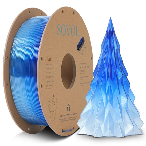Sovol Sovol PETG 3D Filaments Gradient Blue
