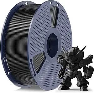 SUNLU SUNLU High Speed PLA Meta Filament, 1KG PLA 3D Printer Filament, Tougher Neatly Wound 3D Filament, Dimensional Accuracy +/-, Fits for Most FDM 3D Printers, 1KG Spool(2.2lbs), Black
