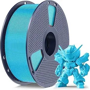 SUNLU SUNLU High Speed PLA Meta Filament, 1KG PLA 3D Printer Filament, Tougher Neatly Wound 3D Filament, Dimensional Accuracy +/-, Fits for Most FDM 3D Printers, 1KG Spool(2.2lbs), Sky Blue