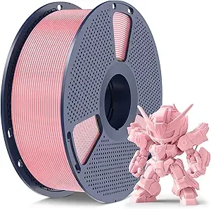SUNLU SUNLU High Speed PLA Meta Filament,1KG PLA 3D Printer Filament,Tougher Neatly Wound 3D Filament,Dimensional Accuracy +/-,Fits for Most FDM 3D Printers,1KG Spool(2.2lbs),Sakura Pink