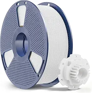 SUNLU SUNLU PETG Filament, High Strength PETG 3D Printer Filament, Dimensional Accuracy +/-, 1KG (2.2lbs), White