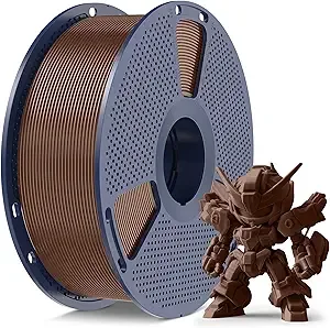 SUNLU SUNLU High Speed PLA Meta Filament, 1KG PLA 3D Printer Filament, Tougher Neatly Wound 3D Filament, Dimensional Accuracy +/-, Fits for Most FDM 3D Printers, 1KG Spool(2.2lbs), Chocolate