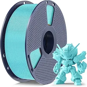 SUNLU SUNLU High Speed PLA Meta Filament, 1KG PLA 3D Printer Filament, Tougher Neatly Wound 3D Filament, Dimensional Accuracy +/-, Fits for Most FDM 3D Printers, 1KG Spool(2.2lbs), Ice Blue