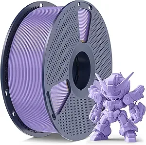 SUNLU SUNLU High Speed PLA Meta Filament,1KG PLA 3D Printer Filament,Tougher Neatly Wound 3D Filament,Dimensional Accuracy +/-,Fits for Most FDM 3D Printers,1KG Spool(2.2lbs),Taro Purple
