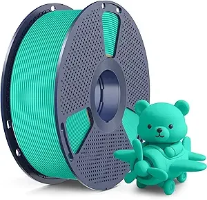 SUNLU SUNLU High Speed Matte PLA Filament, Up to/s Fast 3D Printer Filament, Smooth Matte PLA Filament Fits Most FDM 3D Printers, 1KG Reusable Spool, Matte Mint Green