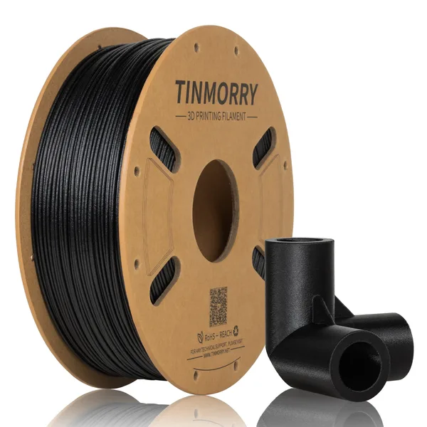 TinMorry Glass Fiber ABS Filament, 1 KG, Black