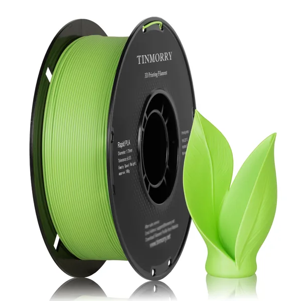 TinMorry Rapid PLA  3D Printer Filament, 1 KG,  Lemon Green