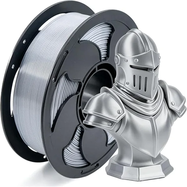 Toksen 3D PLA Silk Silk Silver