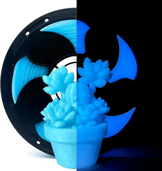 Toksen 3D PLA Glow Blue