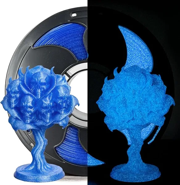 Toksen 3D PLA Glow Blue
