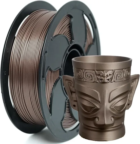 Toksen 3D PLA Metal Chocolate