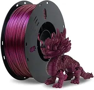 VOXEL VOXELAB Chameleon HS PLA Filament+/-, Color Changeable Rapid PLA 3D Printer Filament, Max/s High Speed Printing, Changing Colors Filament 1kg Spool (2.2lbs),Abyssal Red