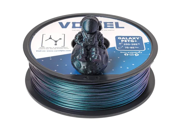 VOXEL VOXEL GALAXY PETG+ HS (Pro) Midnight Blue Filament (1kg)
