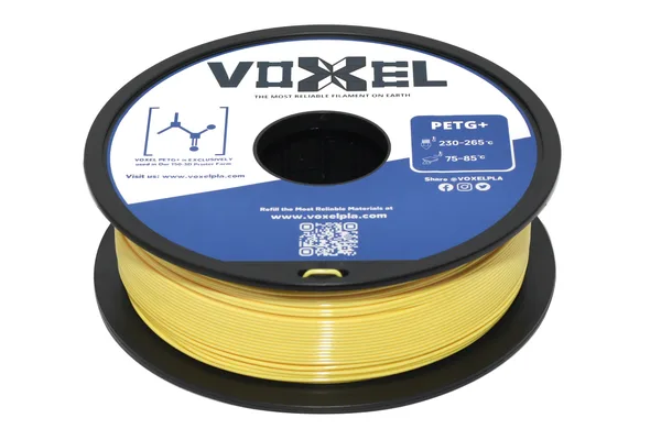 VOXEL VOXELPETG+ HS (Pro) Yellow Filament (1kg) (PETG+)