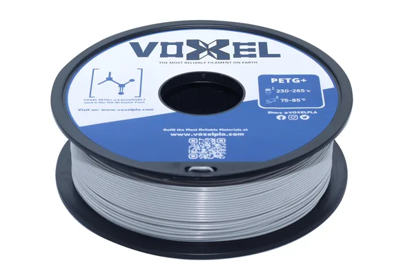 VOXEL VOXELPETG+ HS (Pro) Silver Filament (1kg) (PETG+)