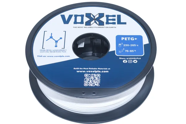 VOXEL VOXELPETG+ HS (Pro) White Filament (1kg / 3kg) (PETG+)