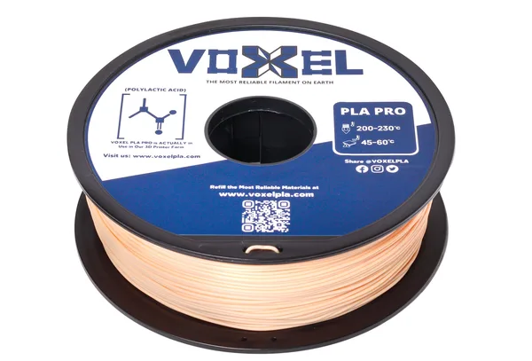 VOXEL VOXELPLA PLA+ HS (Pro) Champagne Beige Filament (1kg)