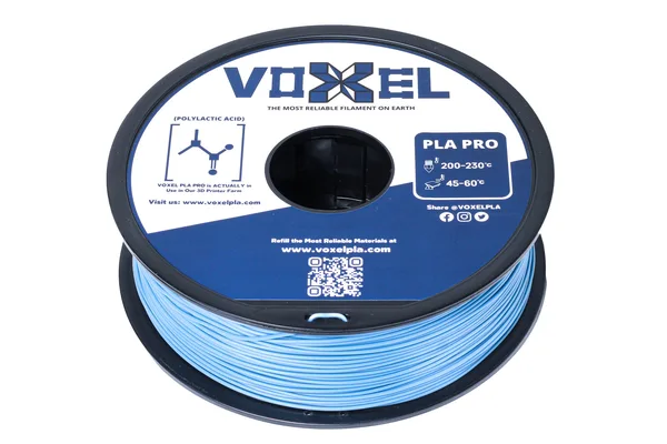 VOXEL VOXELPLA PLA+ HS (Pro) Gunmetal Blue Filament (1kg)