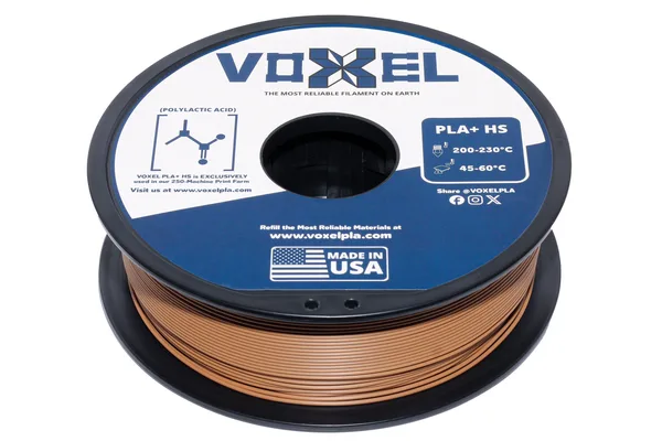 VOXEL VOXELPLA PLA+ HS (Pro) Light Brown Filament (1kg)