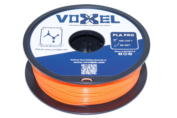 VOXEL VOXELPLA PLA+ HS (Pro) Fire Orange Filament (1kg)