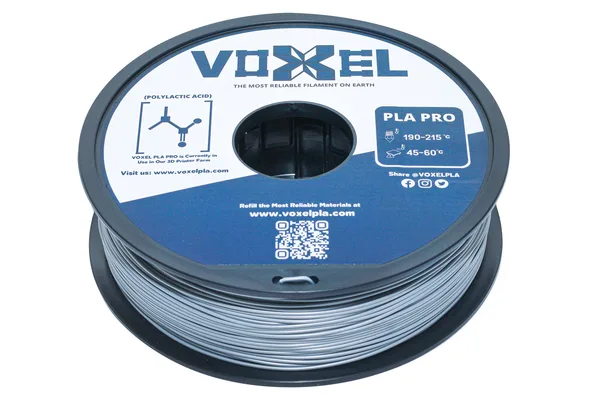 VOXEL VOXELPLA PLA+ HS (Pro) Silver Filament (1kg)