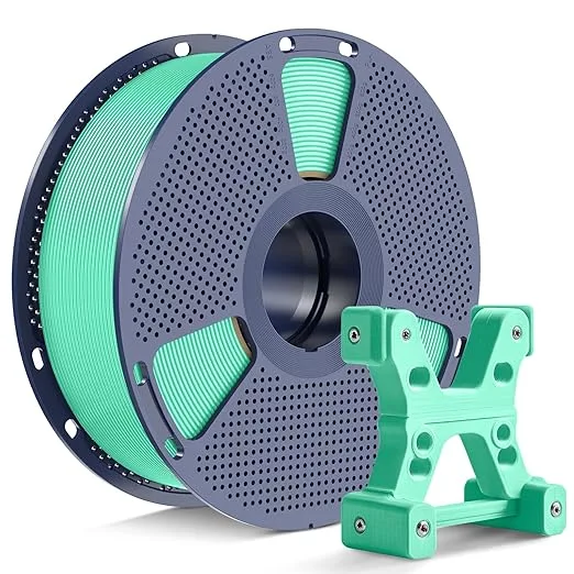 Yoopai PETG Filament Teal Color, Ultra Tough, Heat Optimized, Odorless, 1kg(2.2lbs) SUNLU PETG 3D Printer Filament, Dimensional Accuracy +/-, Lake Green