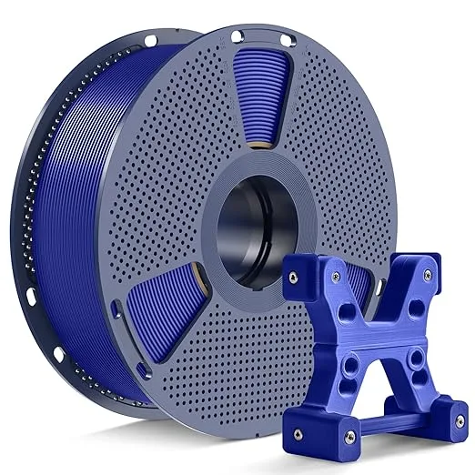 Yoopai PETG Filament, Ultra Tough, Heat Optimized, Odorless, 1kg(2.2lbs) SUNLU PETG 3D Printer Filament, Dimensional Accuracy +/-, Blue