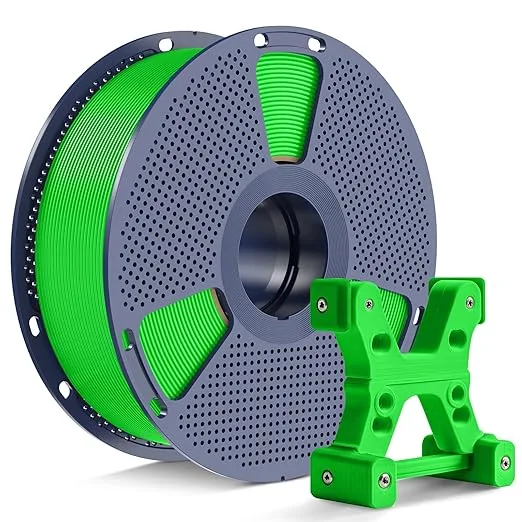 Yoopai PETG Filament Neon Green Color, Ultra Tough, Heat Optimized, Odorless, 1kg(2.2lbs) SUNLU PETG 3D Printer Filament, Dimensional Accuracy +/-, Green